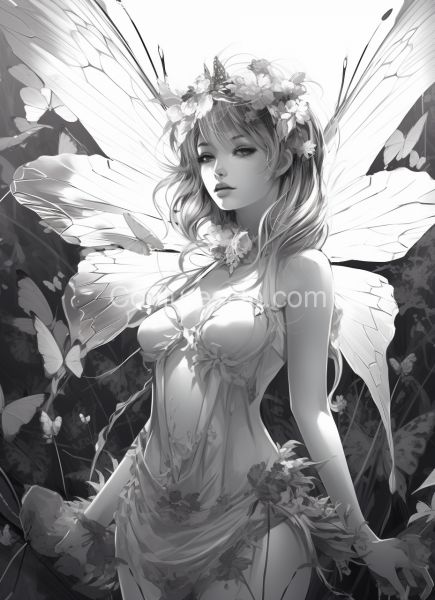 Fairy_Monochromatic_Coloring_book_page_072