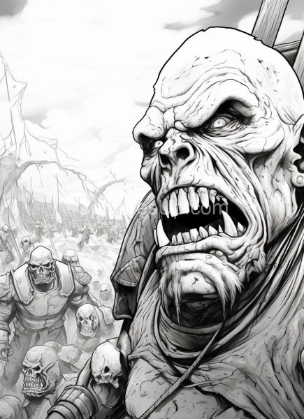 Epic_Orc_War_Black_and_White_Colouring_book_page_044