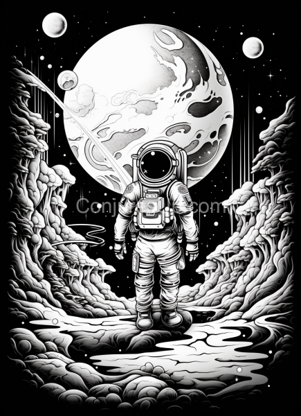 Spaceman_on_planets_ufos_moons_High_Detail_Black_023