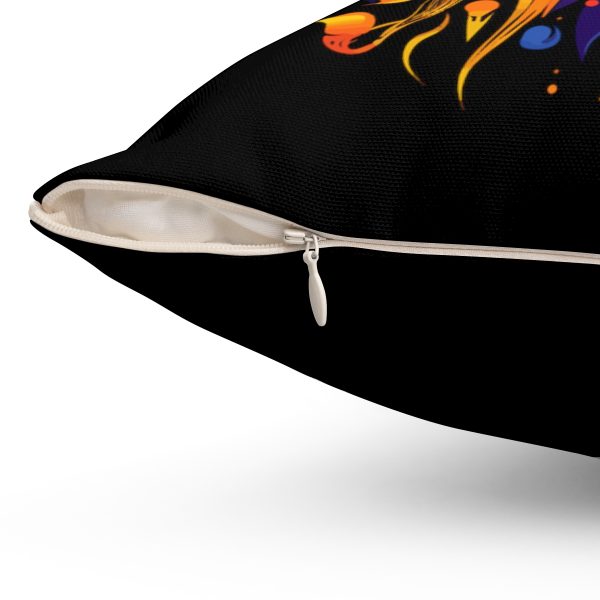 Evil Eye Flare Spun Polyester Square Pillow - Image 9