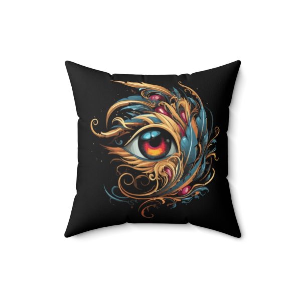 Evil Eye Spun Polyester Square Pillow - Image 7