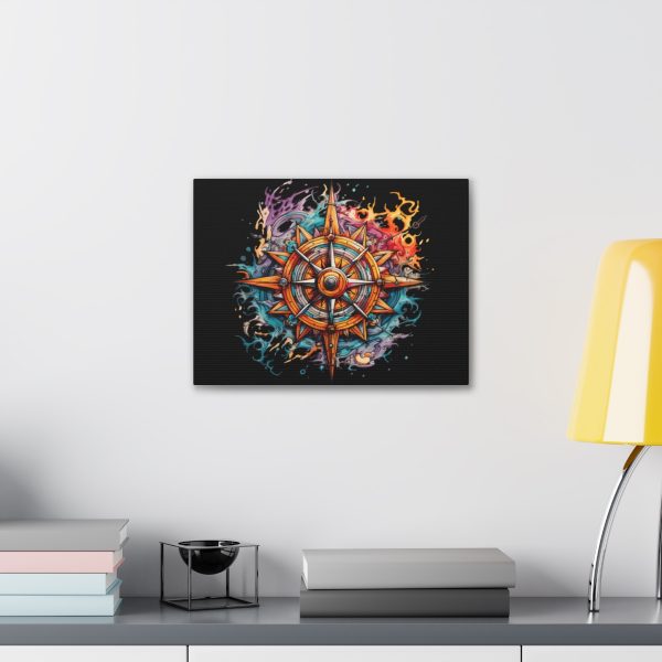 North Node Compass Canvas Gallery Wrap - Image 4