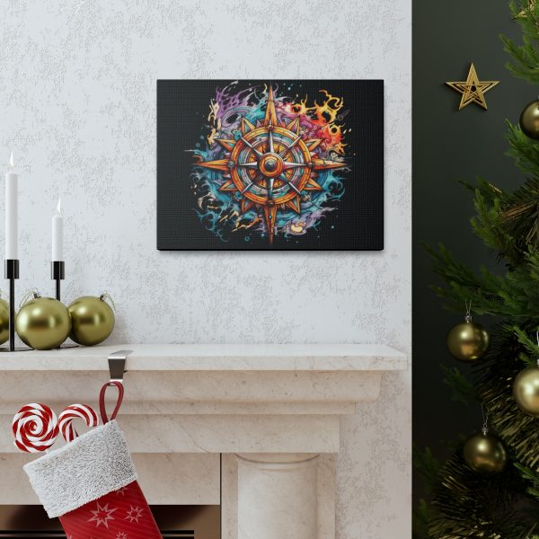 North Node Compass Canvas Gallery Wrap - Image 6