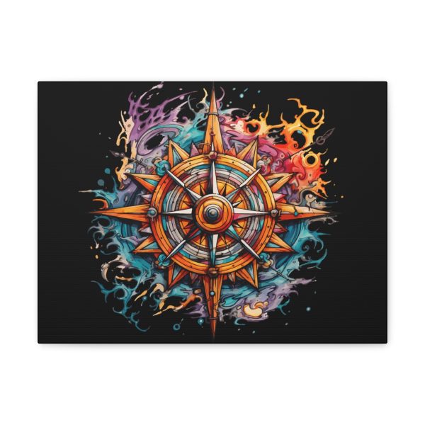 North Node Compass Canvas Gallery Wrap