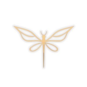 Dragonfly Kiss-Cut Sticker