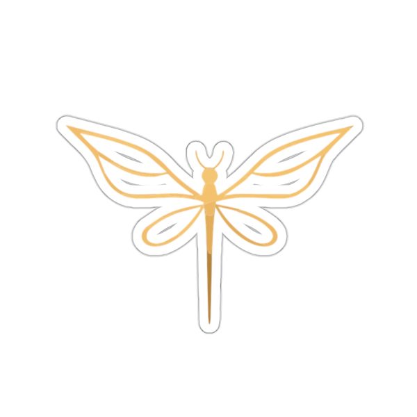 Dragonfly Kiss-Cut Sticker - Image 4