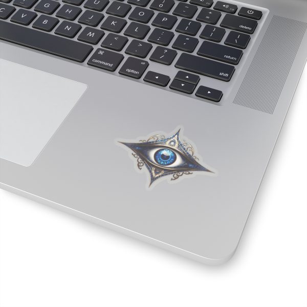 Blue Evil Eye Kiss-Cut Sticker - Image 5
