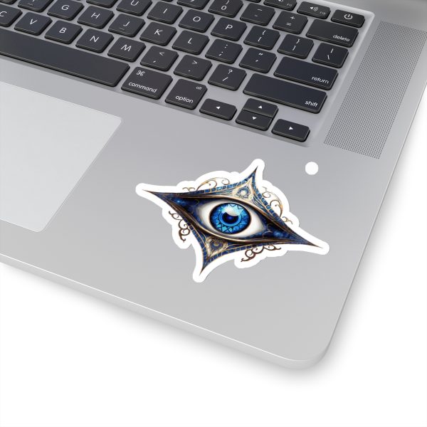 Blue Evil Eye Kiss-Cut Sticker - Image 8