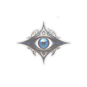 Blue Evil Eye Kiss-Cut Sticker