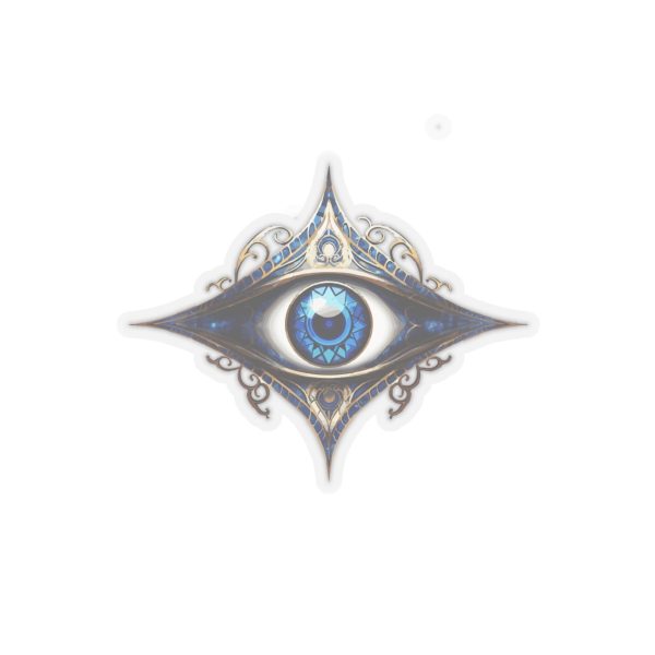 Blue Evil Eye Kiss-Cut Sticker