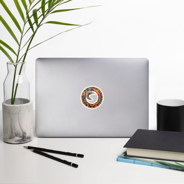 Golden Ouroboros Bubble-free stickers - Image 3