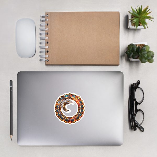 Golden Ouroboros Bubble-free stickers - Image 5