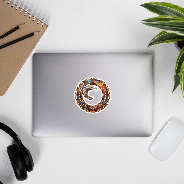 Golden Ouroboros Bubble-free stickers - Image 7