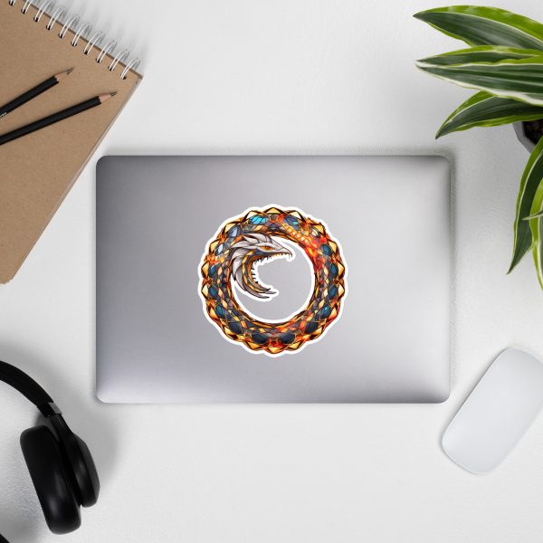 Golden Ouroboros Bubble-free stickers - Image 9
