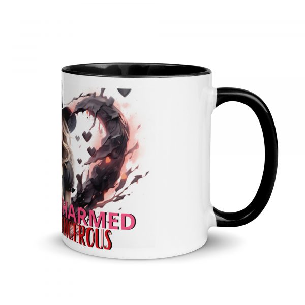 Charmed & Dangerous Ceramic Mugs with Color Inside - Image 3
