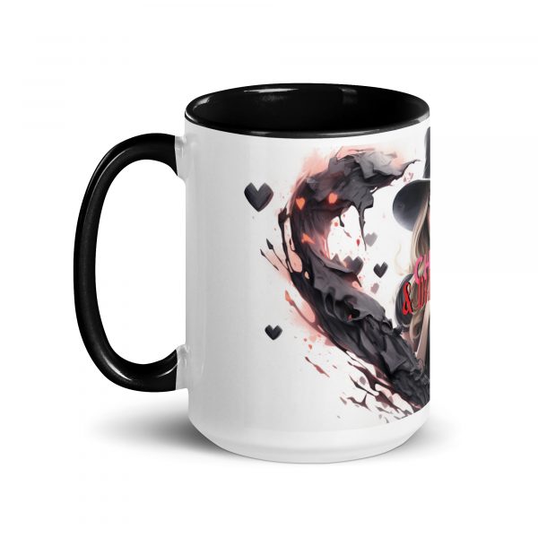 Charmed & Dangerous Ceramic Mugs with Color Inside - Image 6