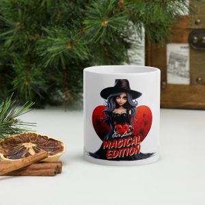 Our Love Magical Edition White glossy mug