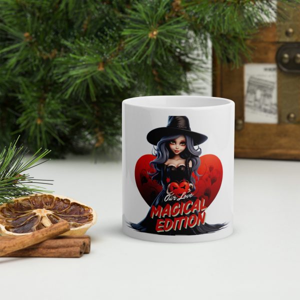 Our Love Magical Edition White glossy mug