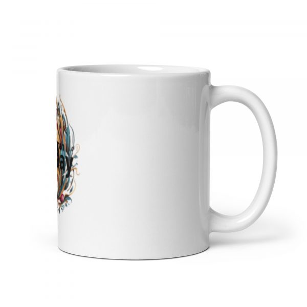 Om Namah Shivaay White glossy mug - Image 2