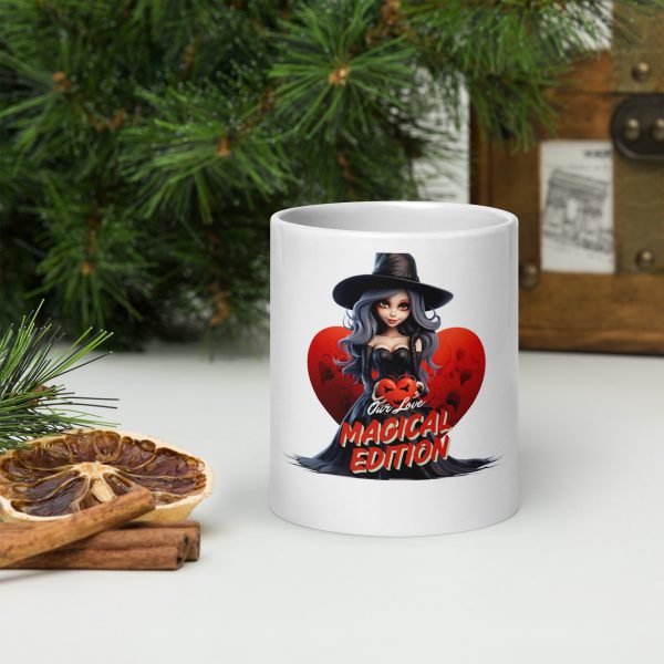 Our Love Magical Edition White glossy mug - Image 8