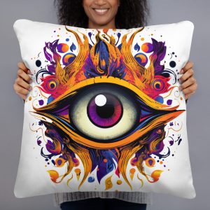 Evil Eye Flare and Spiritual Basic Pillow
