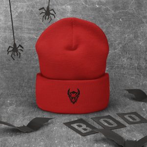 Horney Demon Cuffed Beanie